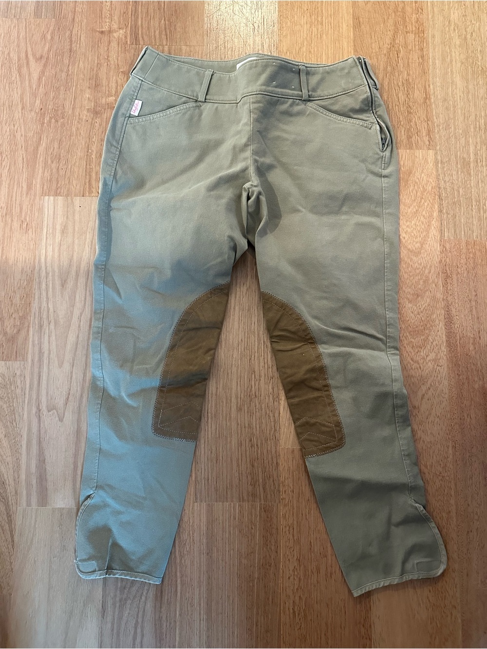 The Tailored Sportsman Khaki Side Zip Riding Breeches